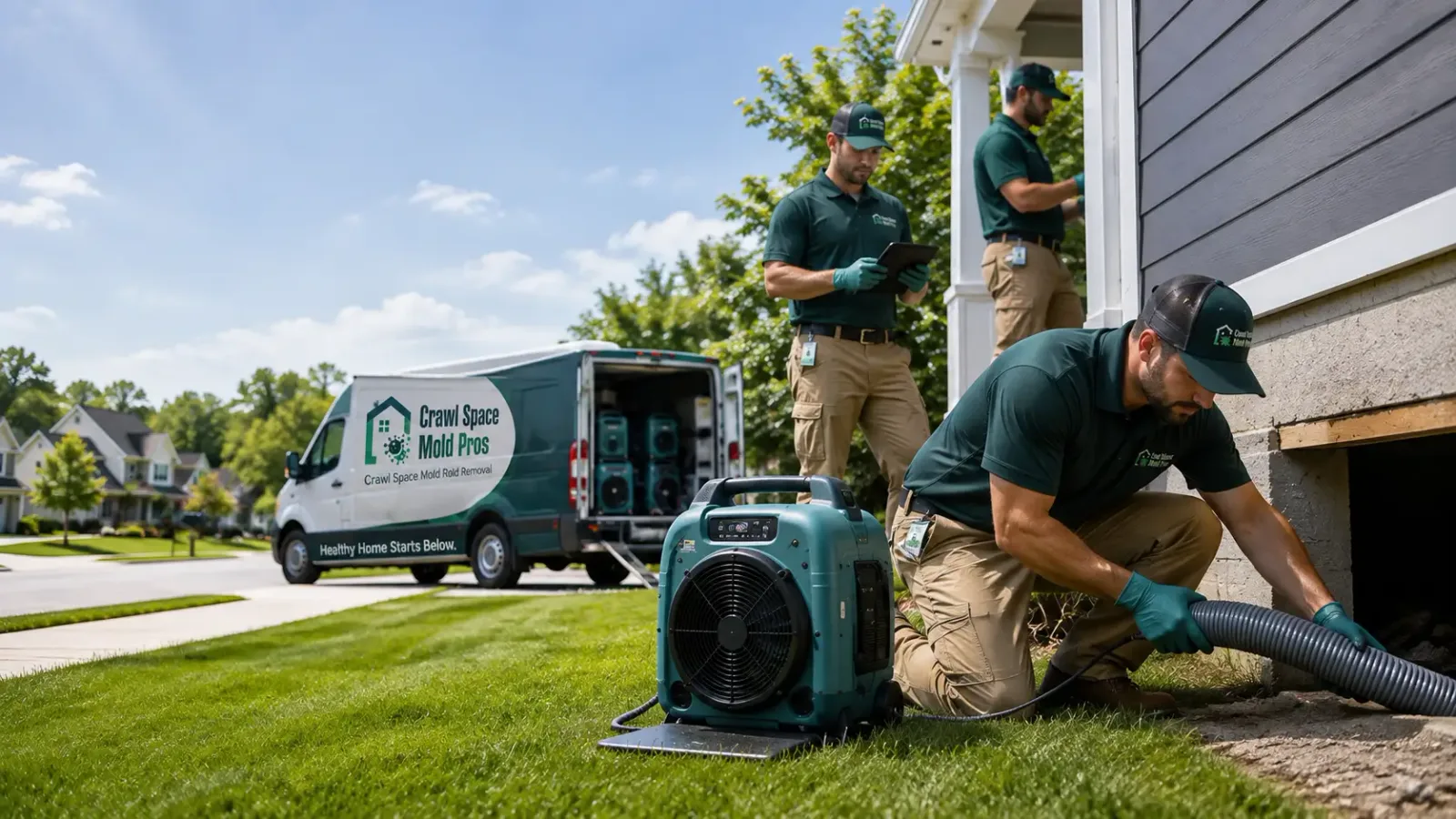 Crawl Space Mold Removal in Port Hueneme, CA